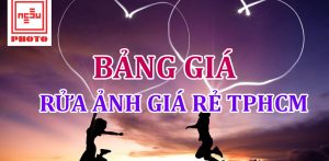 Bảng giá rửa ảnh tại TPHCM
