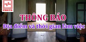 Địa điểm - thời gian làm việc của Ngầu Brothers