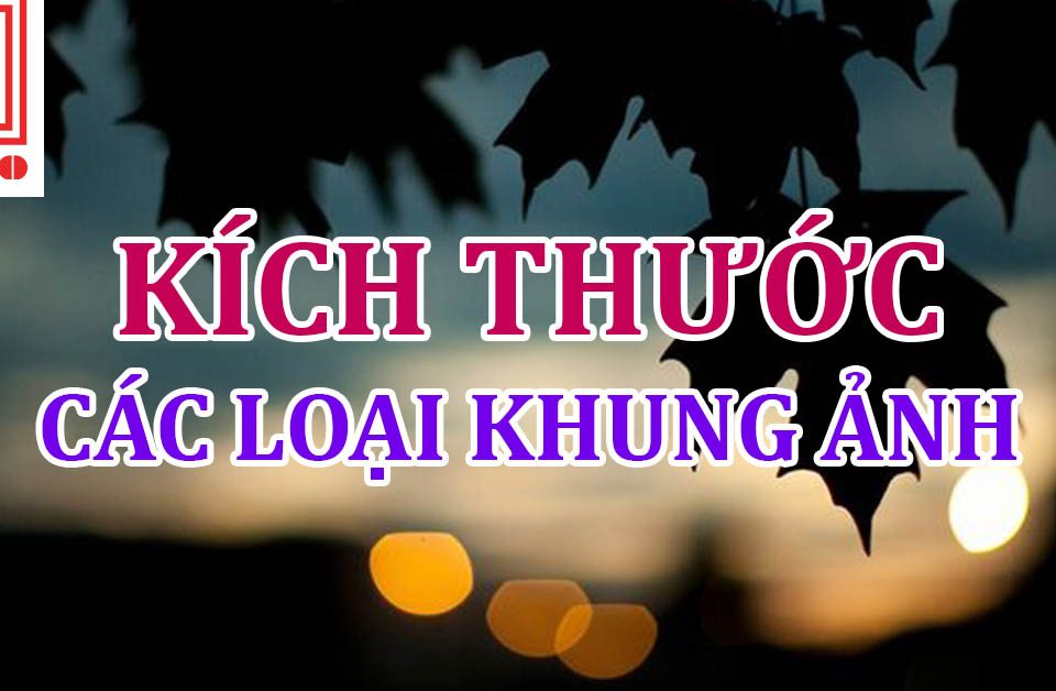 Kích thước các loại khung ảnh phổ biến